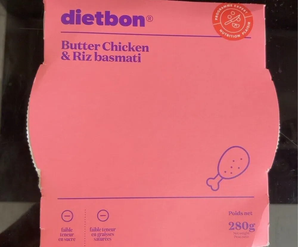 Butter Chicken & Riz basmati