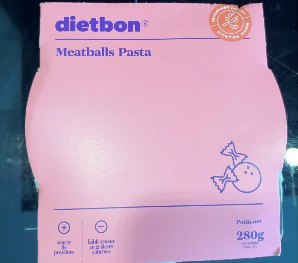 Meatballs pasta