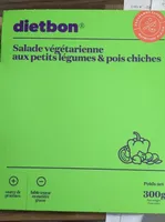 Salade végétarienne aux petits légumes et pois chiches