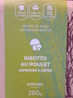 Risotto poulet-asperges cépes