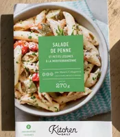 Salade de penne et petits légumes à la méditerranéenne