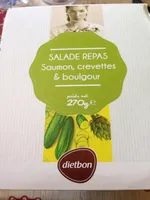 Salade saumon crevettes & boulgour