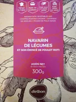 Navarin de légumes et son émincé de poulet roti