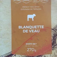 Veau et son riz façon blanquette à l'ancienne