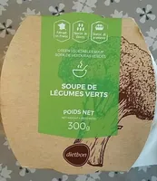 Soupe de légumes verts