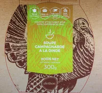 Soupe campagnarde a la dinde