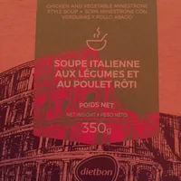 Soupe italienne aux légumes et au poulet