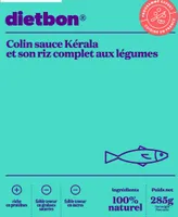 Colin sauce Kérala et son riz complet aux légumes