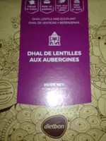 DHAL DE LENTILLES AUX AUBERGINES