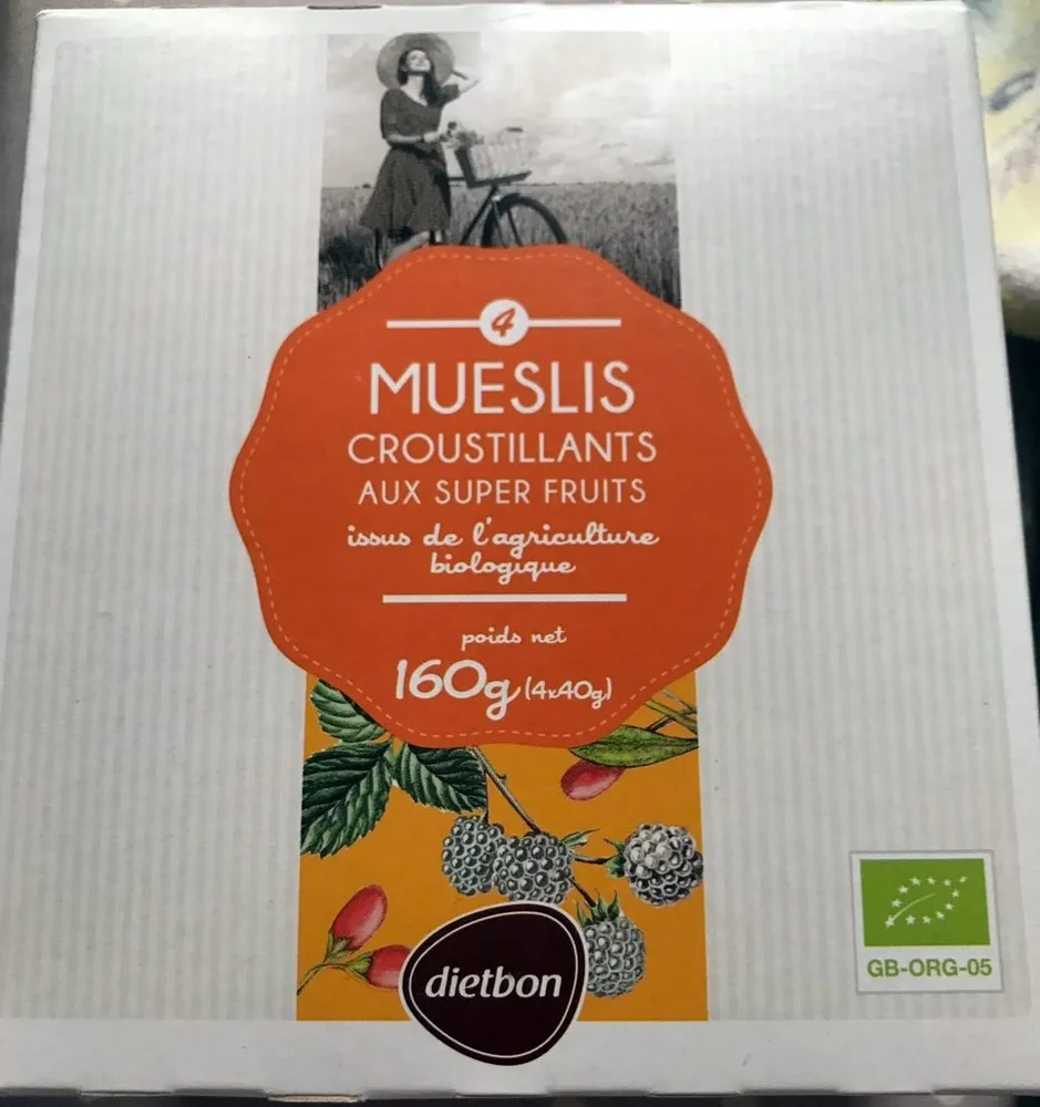 Mueslis Croustillants aux Super Fruits