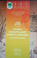 Muesli crsoutillant sans gluten bio