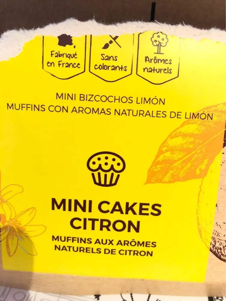 Mini Cakes au citron