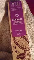 Cookies aux pépites de Chocolat sans sucre