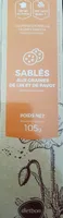 Petits sablés aux graines de Lin et de pavot
