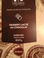 Dessert lacté au chocolat