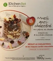 Muesli anti-cholestérol aux pépites de chocolat