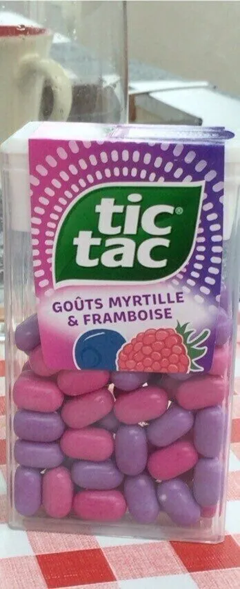 Myrtille et framboise