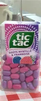 Myrtille et framboise