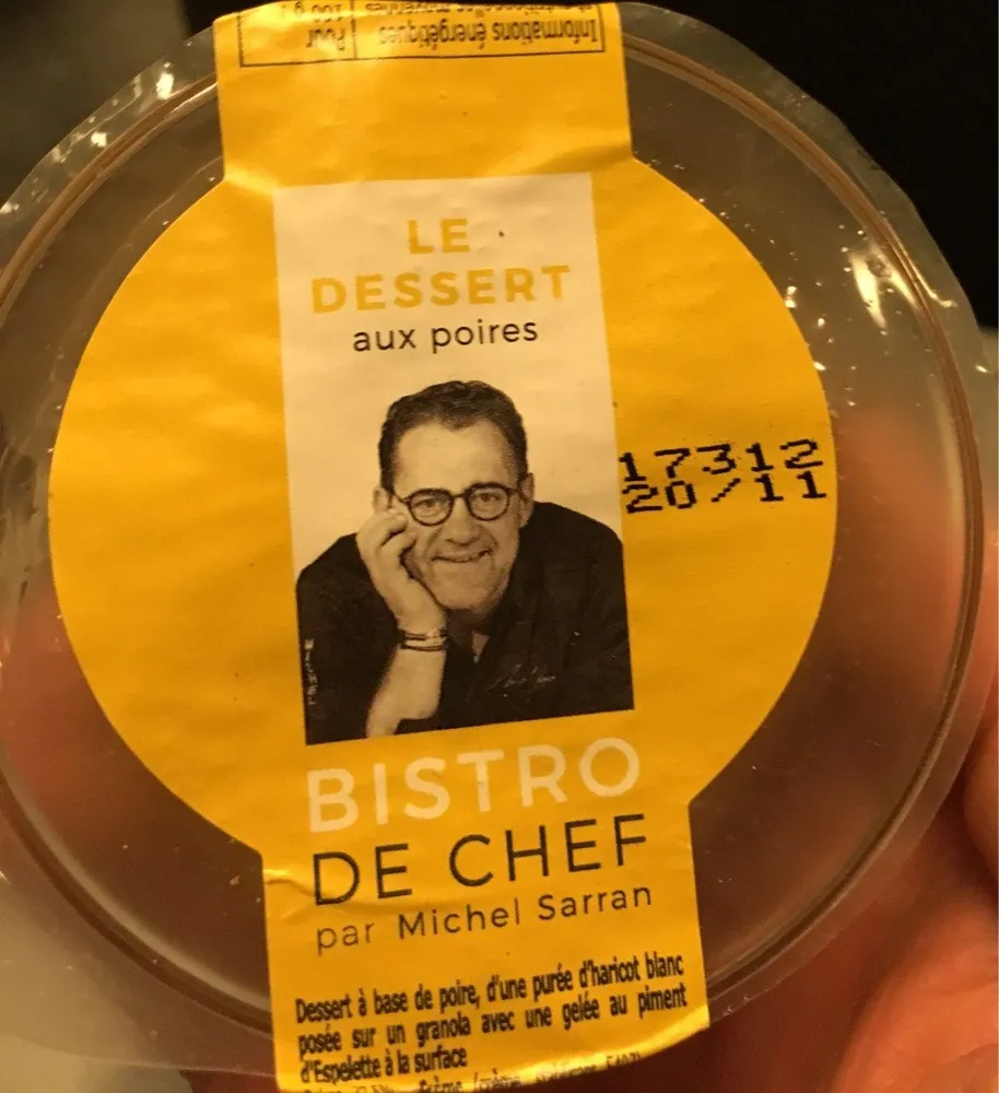 Le dessert aux poires