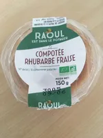 Compote rhubarbe fraise