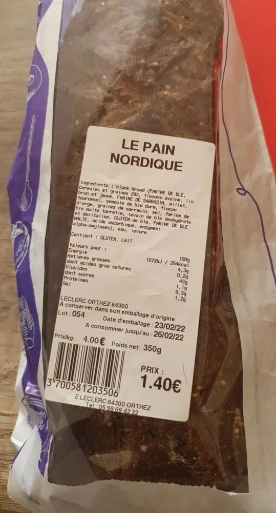 Pain nordique