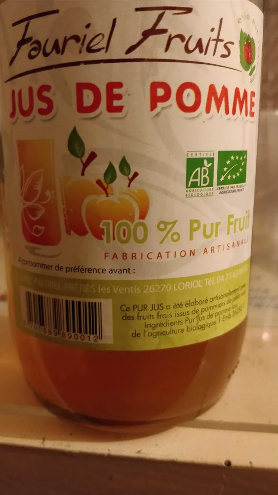 Jus de pomme