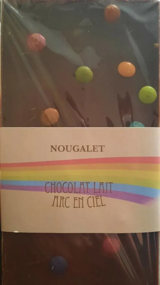 Chocolat lait arc en ciel
