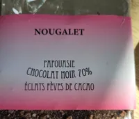 Chocolat noir 70% Papouasie éclats fèves de cacao