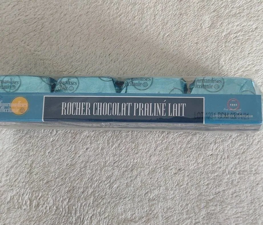 Rocher chocolat praliné lait