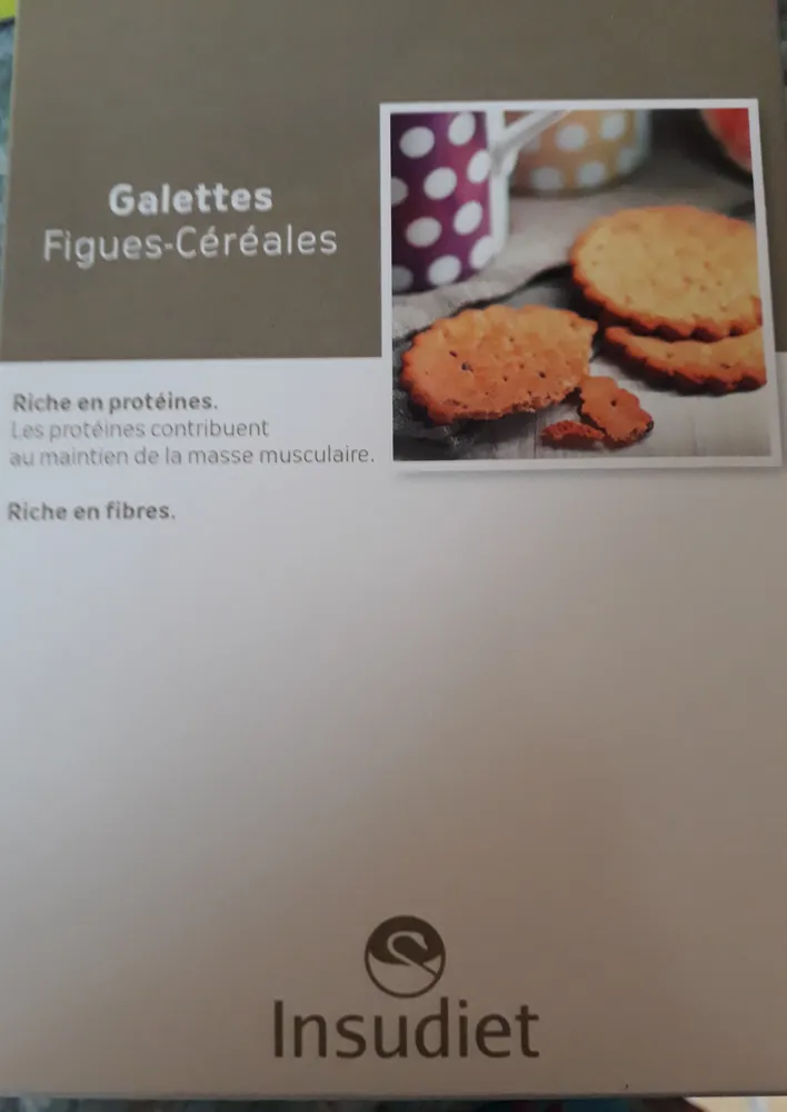 Insudiet Galettes Figues Céréales