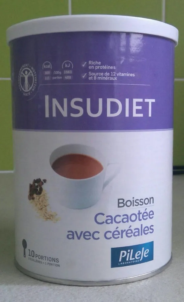 boisson cacaotée avec céréales