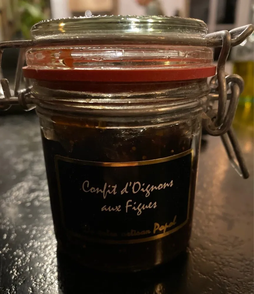 Confit d'oignons aux figues