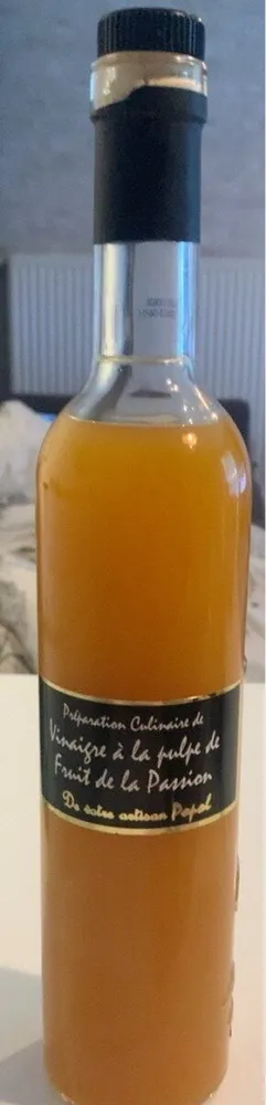 Vinaigre à la pulpe de fruit de la passion
