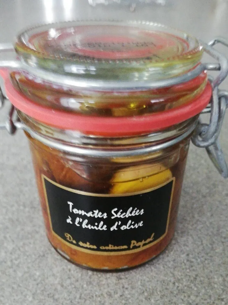 Tomates séchées à l'huile d'olive