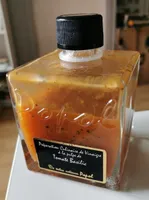 Préparation culinaire de vinaigre à la pulpe de Tomate Basilic