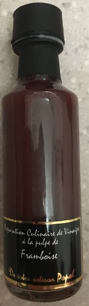 Vinaigre à la pulpe de framboise