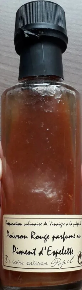 Poivron rouge parfumé au piment d'espelette