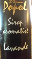 Sirop aromatisé lavande