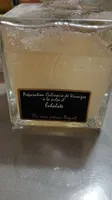 Préparation culinaire de vinaigre à la pulpe d'échalote