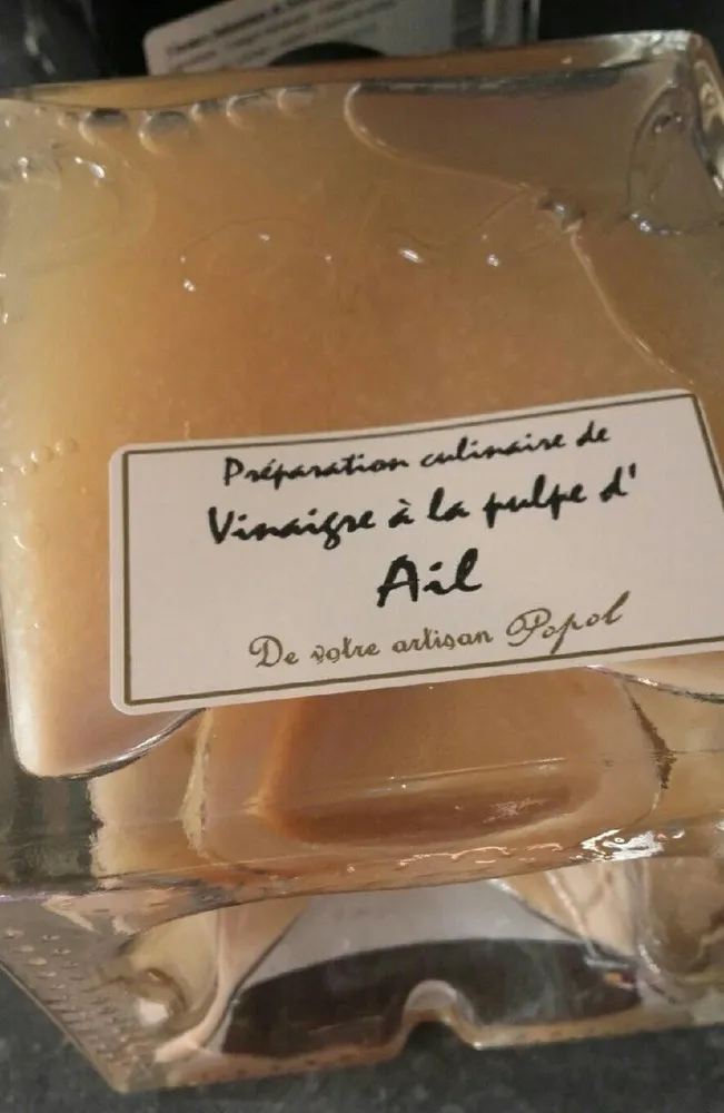 Vinaigre à la pulpe d'Ail