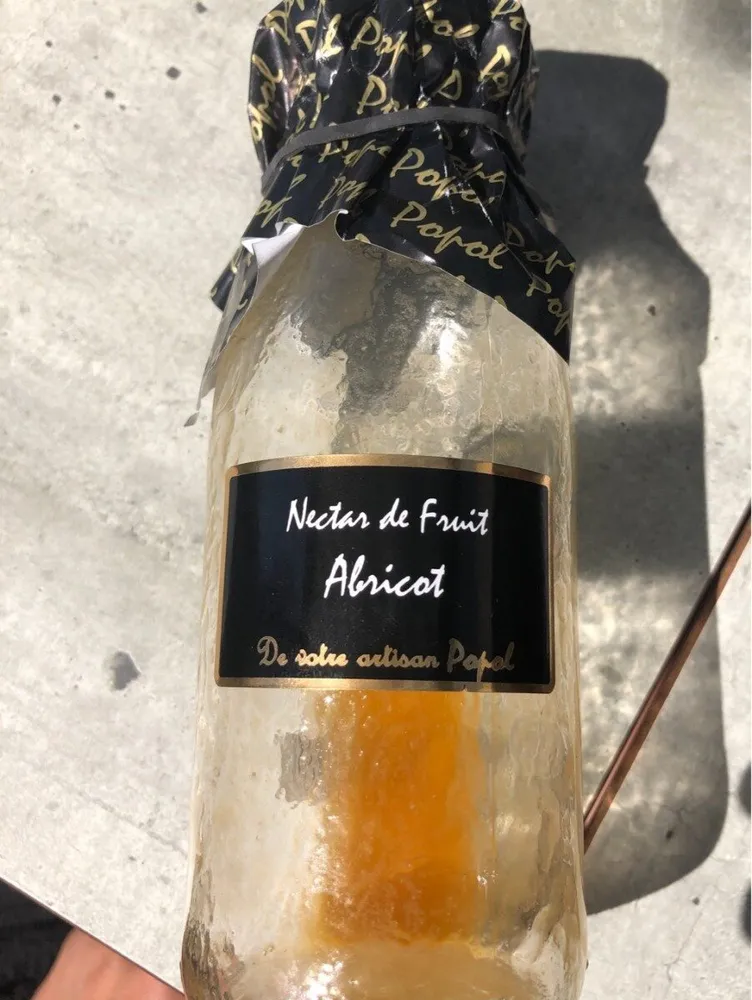 Nectar de fruits abricot