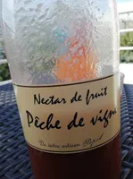 Nectar de fruit pêche de vigne