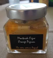 Moutarde figue orange pignon