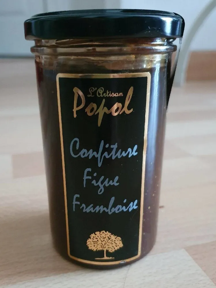 Confiture figue framboise