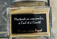 Moutarde au concombre à l’ail et à l’aneth