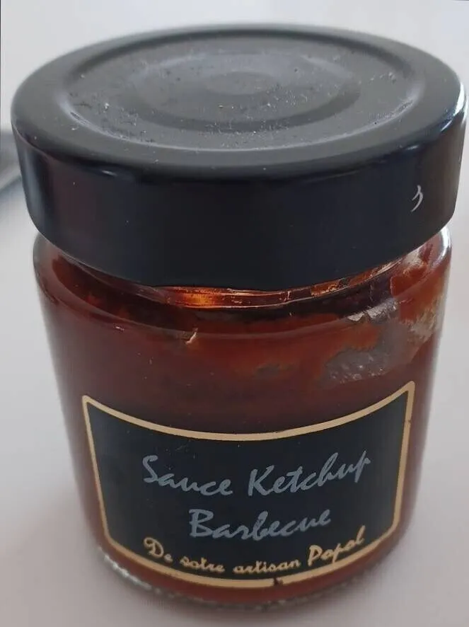 Sauce ketchup barbecue