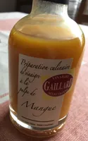 Preparation culinaire de vinaigre a la pulpe de mangue