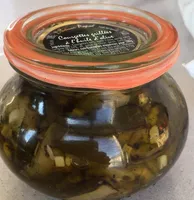 Courgettes grillées à l’huile d’olive