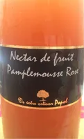 Nectar de fruit pamplemousse rose