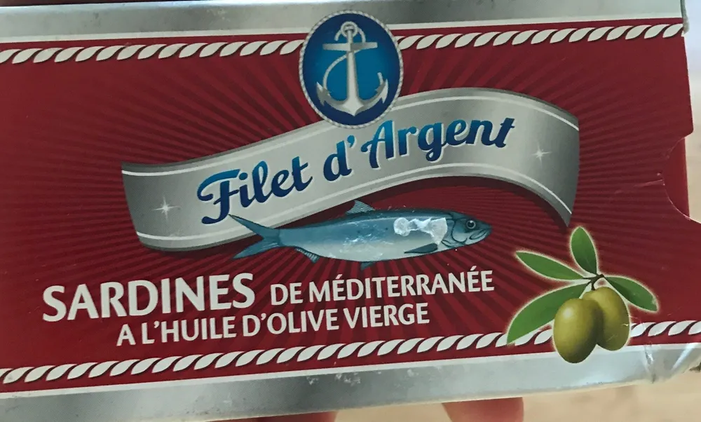 Sardines de mediterranée a l'huile d'olive vierge
